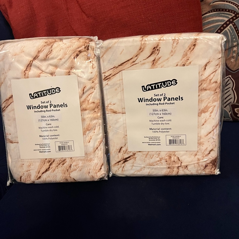 Brand new in package 2 set of 2 panel each 52x63. Total 4 panels.